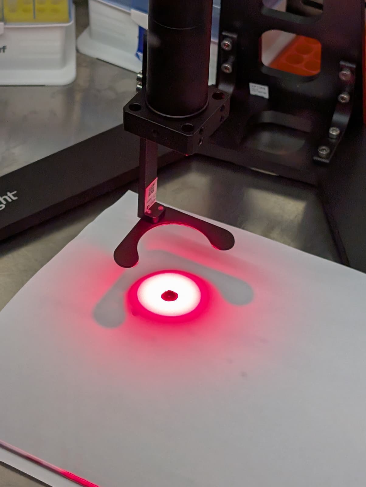 Photodynamic therapy laser setup